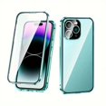 thumbnail image 1 of Magnetic Case For IPhone 15 14 13 12 11 Pro Max, Magnetic Adsorption Double-Sided, 1 of 5