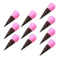 thumbnail image 1 of 20 Pcs Simulation Crème Glacée Empilable Réaliste PVC Embellissements Miniatures Cône de Crème Glacée pour Fêtes, 1 of 10