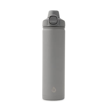 Bouteille d'eau TAL Ranger en acier inoxydable avec couvercle à verrouillage par pression, 828 ml (28 oz liq.), argent