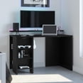 thumbnail image 3 of Bestar Electra 48W Gaming Desk in black, 3 of 7