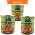 thumbnail image 1 of First Choice Foods Alphonso Mango Pulp 850g, Pack of 3, 1 of 3