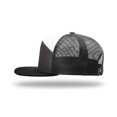 thumbnail image 3 of Richardson Seven-Panel Trucker Cap, One Size, CharcoalBlackWhite, 3 of 6