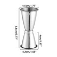 thumbnail image 3 of Vaidha Stainless Steel Ounce Cup Double End Measuring Glass Measuring Glass Double End Measuring Glass Dedicated For Bar Counter Curling, 3 of 4