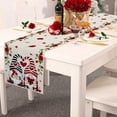 thumbnail image 4 of Saint-Valentin Mariage Rouge Drapeau de Table de la Saint-Valentin Déco Maison Nappe Imperméable Napperons de Fête de Mariage, 4 of 5