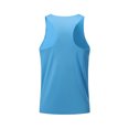 thumbnail image 4 of Styesk Tank Tops Men Men's Solid Color Sleeveless Hooded Blouse, 4 of 5
