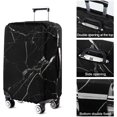 thumbnail image 2 of Travel Luggage Cover Suitcase Protector Fits 18-32 Inch Luggage Wheel Covers Patterned Travel Related Items Flower Luggage Protector Elastic Luggage Anti-scratch Suitcase Cover M, 2 of 5