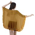 thumbnail image 4 of Moomaya Vêtements de Plage Imprimés pour Femmes Boléro à Franges Cache-Maillot Cardigan, 4 of 5
