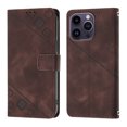 thumbnail image 2 of Compatible avec iPhone 14 Pro Max Étui en Cuir PU Classique Embossé avec Porte-Cartes Étui Antichoc, 2 of 5