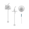 thumbnail image 1 of Dr. Brown's Milestones Sippy Straw Bottle Conversion Kit, fits Wide-Neck Options + Bottles, 1 of 3