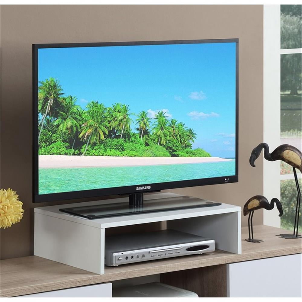 Convenience Concepts Designs2Go 23" TV Stand Riser in White Wood Finish