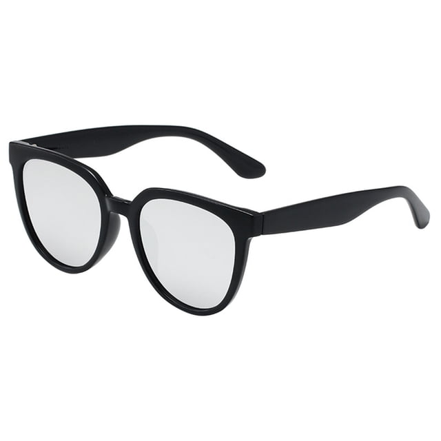 TIEVOSA Lunettes de Soleil Carrées Classiques Polarisées Rétro Tendance pour Femmes et Hommes (Argent)