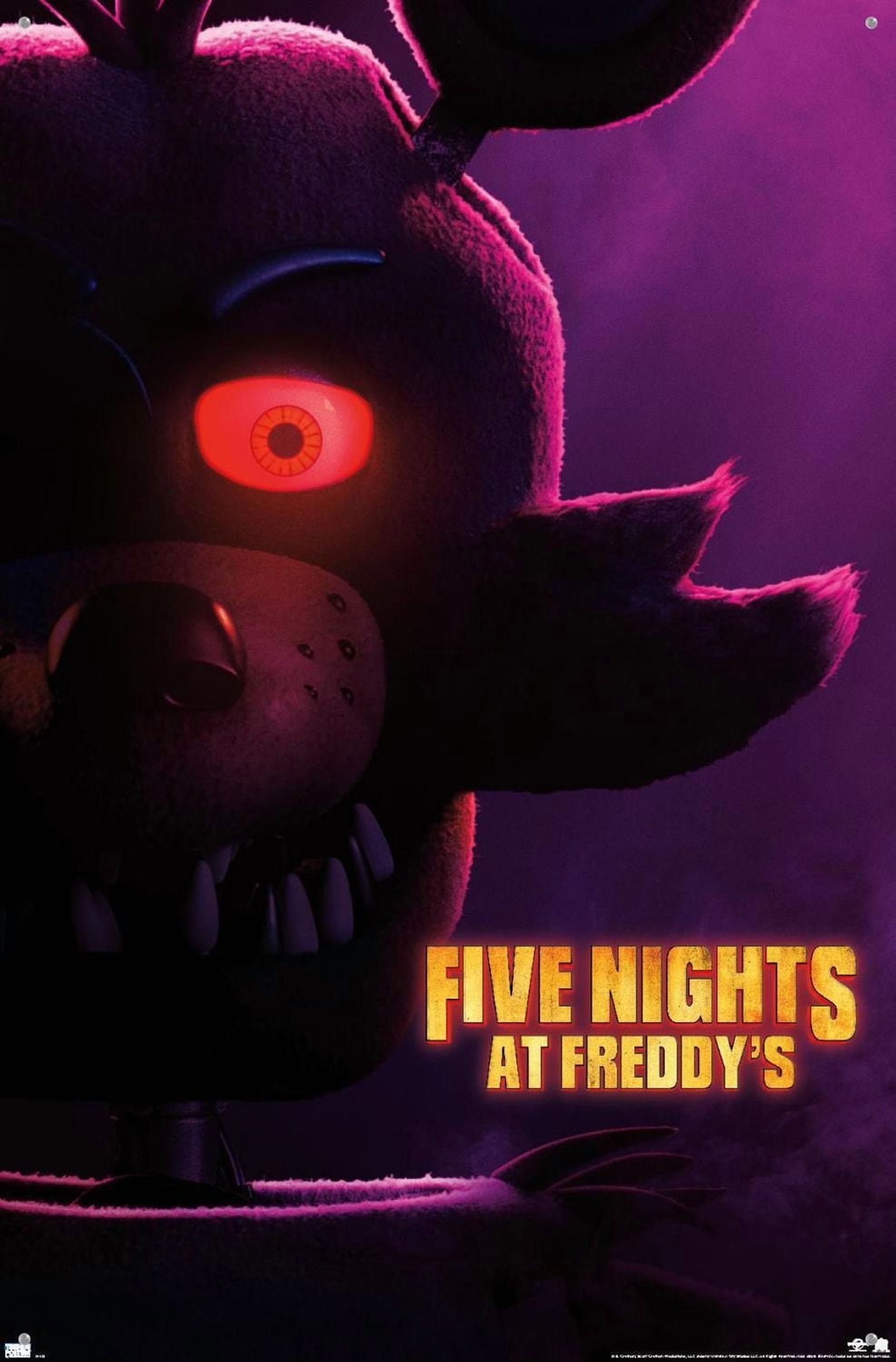 Cinq nuits au film Freddy - Foxy One Sheet