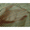 thumbnail image 4 of oneOone Silk Tabby Fabric Triangle Geometric Printed Fabric 1 Yard 42 Inch Wide, 4 of 4