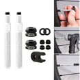 thumbnail image 3 of ZheElen Polyvalent Tubeless Pneu Presta Valve Extender pour et Vélos de Route 2 Pcs 50mm Sliver 50mm 80mm 1Set, 3 of 6