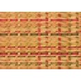 thumbnail image 1 of Ahgly Company Machine Washable Indoor Rectangle Transitional Orange Red Orange Area Rugs, 6' x 9', 1 of 7