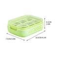 thumbnail image 2 of Vaidha 6 Hole Round Ball Ice Mould Ice Ball Ice Block Mould, 2 of 2