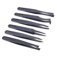 thumbnail image 3 of Greenne Anti-Static Carbon Fiber Tweezers Precision Maintenance Industrial Repair Tool, 3 of 5