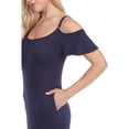 thumbnail image 2 of White Mark Women's Cold Shoulder Maxi Dress, 2 of 4