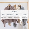 thumbnail image 3 of RXMEKW Flannel Shawl Blanket for Women, Winter Warm Cloak Wrap, Thick Solid Color Reversible Wearable Blanket for Indoor and Outdoor Use, 3 of 4
