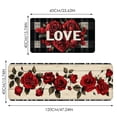 thumbnail image 2 of Products category Carpet Kitchen Carpet and Mat Set for Home Winter Floor Mat 2 Piece Kitchen Decorative Floor Covering, 2 of 4