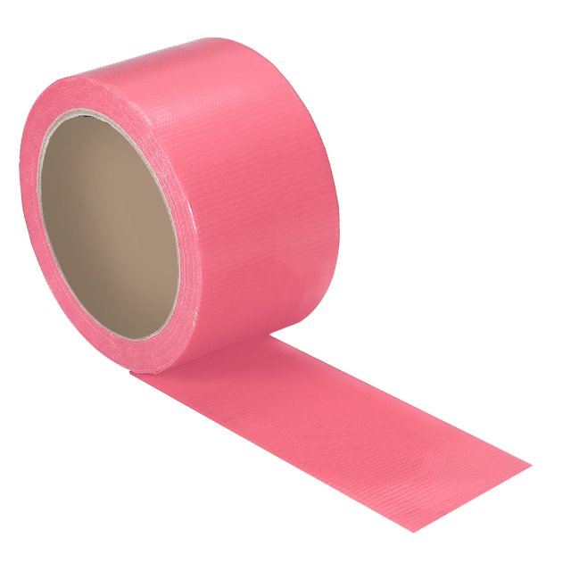 Uxcell Ruban Gaffer 2 Pouces x 55 Verges Ruban Gaffer Imperméable Sans Résidu Rose