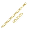 thumbnail image 1 of 5.3mm 14k Yellow Gold Curb Chain 24 in, 1 of 3