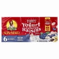 thumbnail image 1 of Sun-Maid, Yogurt Covered Raisins, Blueberry & Vanilla, 6 Boxes, 0.75 oz (21 g) Each, 1 of 1