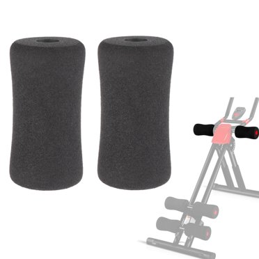 Bgsha Foot Foam Pads Rollers Replacement for Leg Extension for Weight Bench
