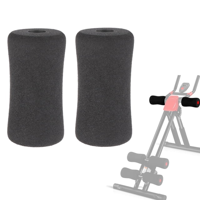 Bgsha Foot Foam Pads Rollers Replacement for Leg Extension for Weight Bench