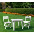 thumbnail image 2 of Siesta ISP165-WHI Table à Manger Carré en Résine Cuadra de 31 Po Blanc, 2 of 4