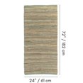 thumbnail image 2 of Fabstyles Cotton Solid Rug, Area Rag Rug for Living Room, Hallway, Patio, 2 of 4