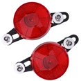 thumbnail image 1 of EeaseCA 2Pcs Rear Shelf Taillight Multi-function Flashing Warning Light Practical Signal Lamp for Bike Use (Red), 1 of 8
