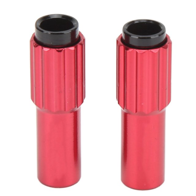 Bicycle Brake Cable Adjuster Screw, Stainless Steel Spring Fine Internal Thread Bike Brake Adjuster Screw For Road Bikes For Mountain Bikes Red / 1 Pair