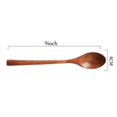 thumbnail image 2 of Luckyn Long Wooden Spoon Korean Style Wood Soup Spoons 30 Pcs, 2 of 9