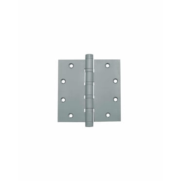 Prima Decorative Hardware Charnière de Porte en Laiton Noir Mat 6 Pouces x 4,5 Pouces x 5 mm