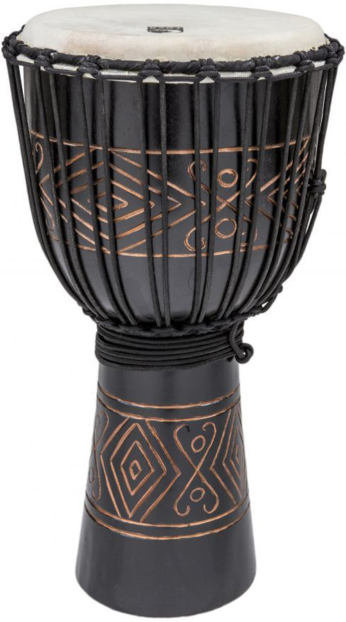 Toca Série de Rue Djembe - Grand, Onyx Noir
