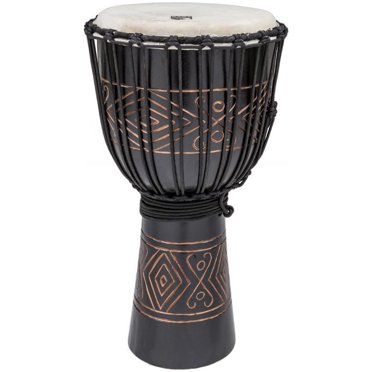 Toca Série de Rue Djembe - Grand, Onyx Noir