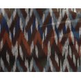 thumbnail image 4 of oneOone Tissu Georgette Viscose Chevron Imprimé Ikat au Mètre 42 Pouces de Large, 4 of 4