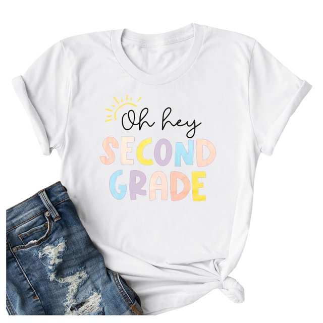 TSADFHJI T-Shirt à Manches Longues pour Femmes Grande Taille Mode Décontractée Imprimé Col Rond Manches Courtes Chandail TG Blanc