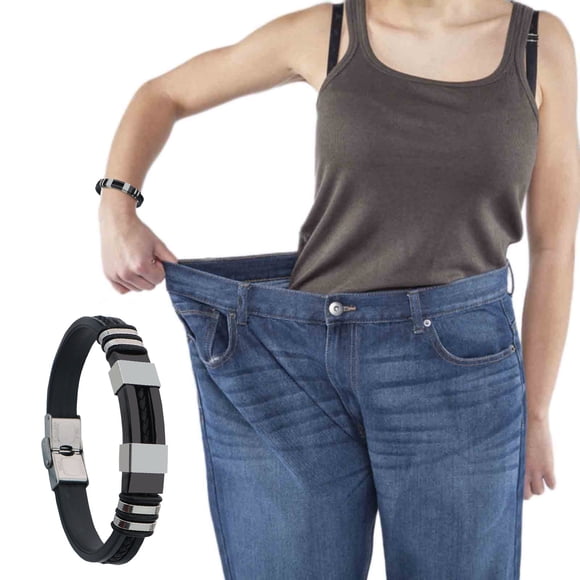TopLLC Negative Bracelet, Men's Titanium Steel Bracelet,The Wristband Emits Negative Body's Energy Channels To Circulation. Bracelet Bracelet