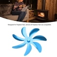 thumbnail image 2 of Heat Powered Fan Blade, Lightweight Stove Fan Blade  For Home, 2 of 7
