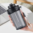thumbnail image 1 of Oleegame 1PC Glass Bottle High Temperature Plastic Cup High Appearance Work Cluster Girls Desktop Cup With Filter Hand Cup, 1 of 6