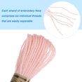 thumbnail image 4 of Unique Bargains Peach Embroidery Floss, 8m Each, 12 Skeins, 4 of 6