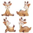 thumbnail image 3 of Desktop Ornament Resin Cute Cartoon Deer Car Interior Ornament Cake Decoration, 3 of 10