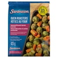 thumbnail image 1 of Choux de Bruxelles et carottes assaisonnés Rôties au four Swanson&nbsp;: un mélange de légumes surgelés assaisonnés de sel de mer, de poivre noir et de fines herbes 425g, 1 of 6