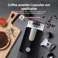 thumbnail image 3 of Espresso Portable Electric Espresso Coffee Machines 6oz Single Serve Mini Coffee Maker with Cup Coffee Powder and Capsule Bin 1200mAh Rechargeable Battery Automatic Brew for, 3 of 7