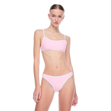 No Boundaries Women's Scoop-Neck Bikini Top