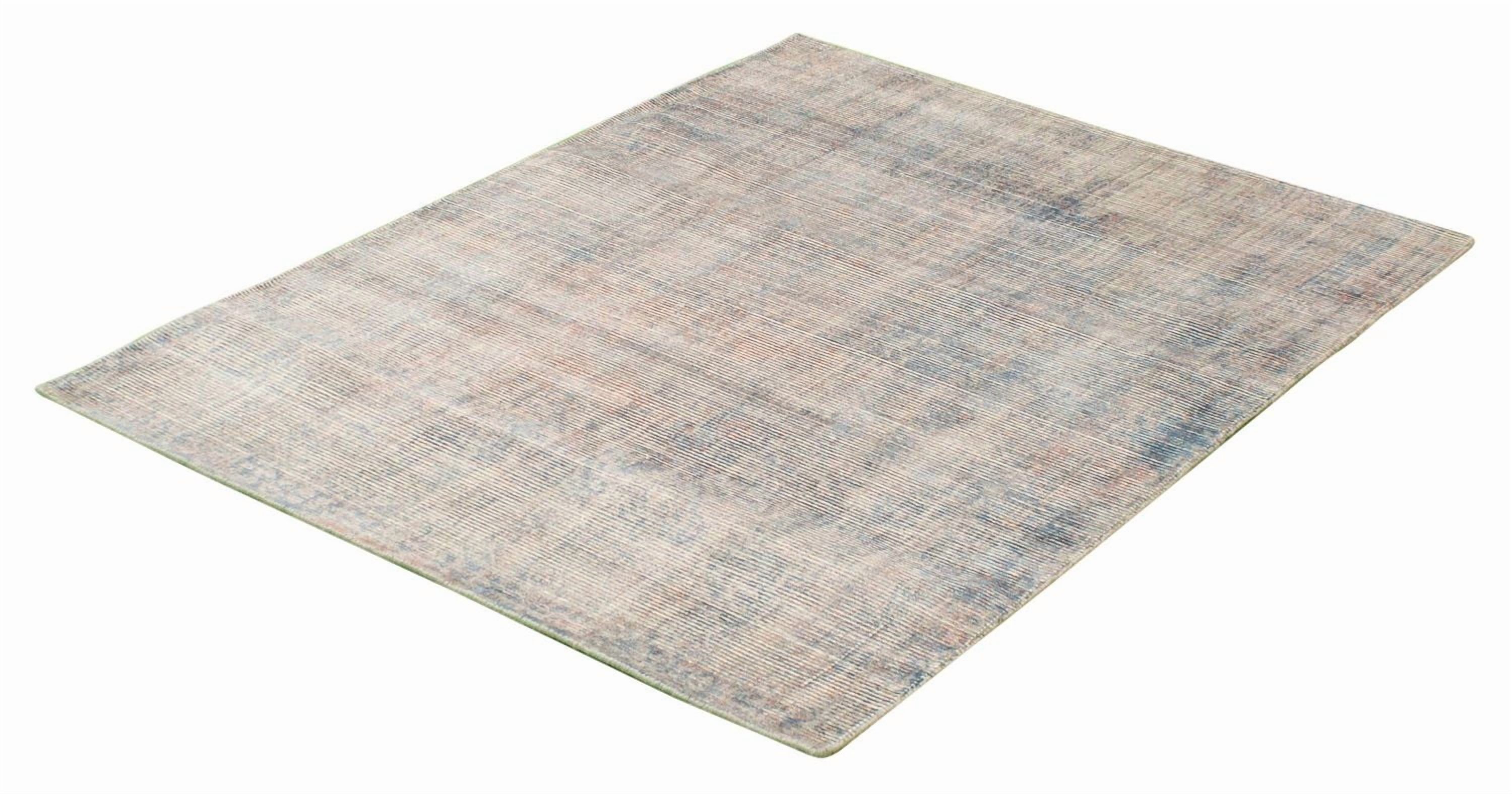 ECARPETGALLERY 5'3" x 7'3"  Contemporary Galleria Hand Loomed Area Rug for Living Room, Dining Room and Bedroom in Grey