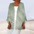thumbnail image 1 of Cardigan de Mode pour Femmes Cameland d'Automne Mode Cardigan Décontracté Confortable à Imprimé Blouse T-Shirt à Manches 1/2 Haut Cardigan pour Femmes, 1 of 5