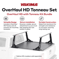 thumbnail image 3 of Yakima Aluminum OverHaul HD Towers with Tonneau Kit Mounting Hardware, Black, 3 of 11